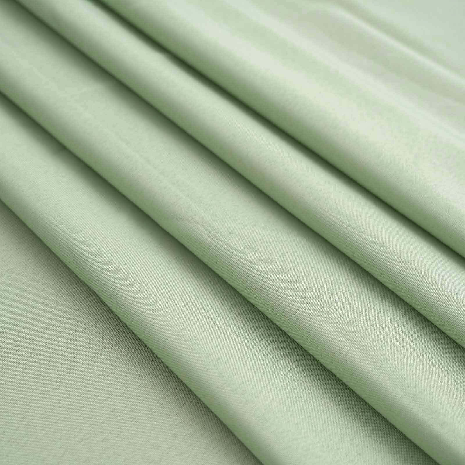 Durable and Stylish Sage Green Polyester 60x102 Rectangle Table Cover