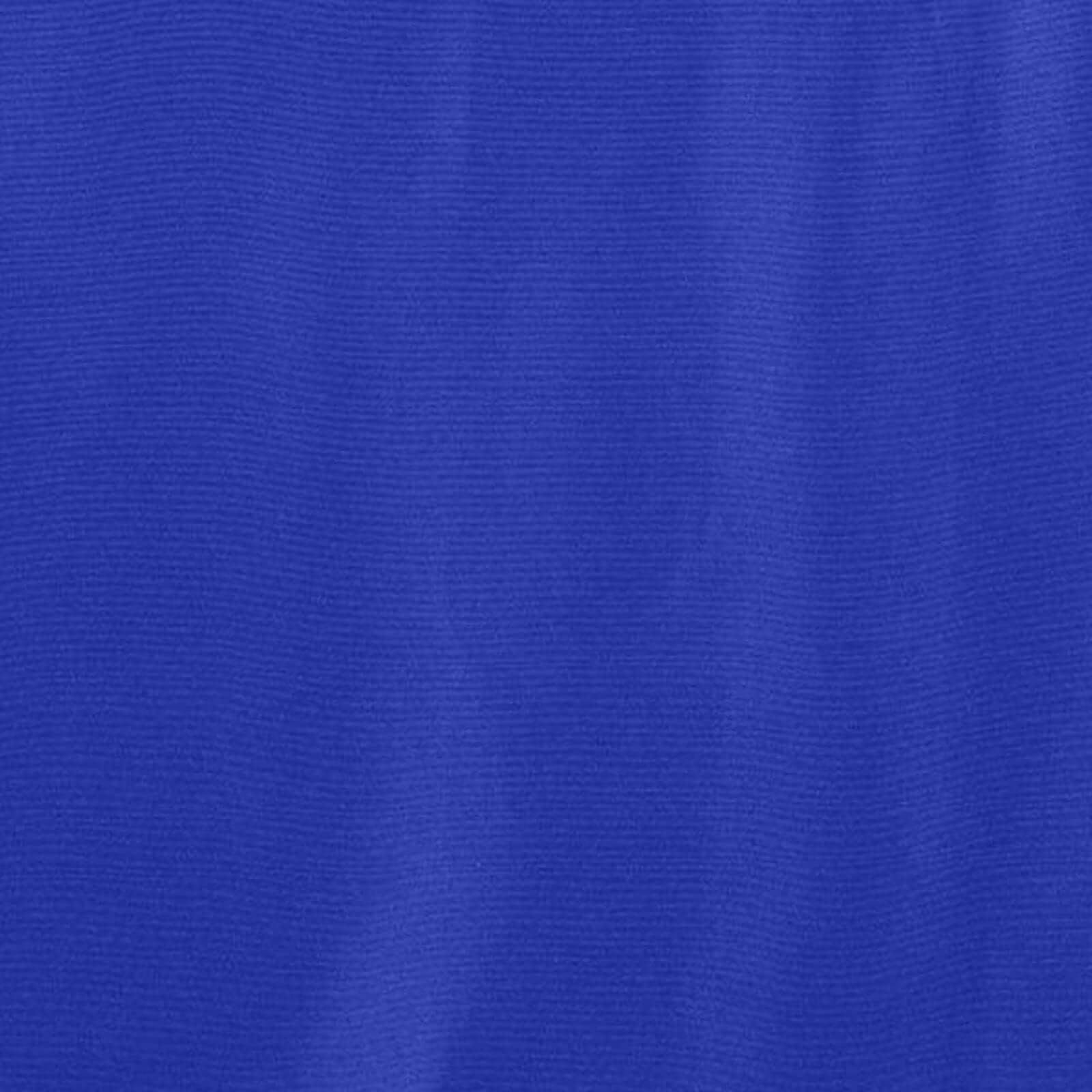 Wrinkle-Resistant Seamless Royal Blue Polyester Rectangle Tablecloth 90x156