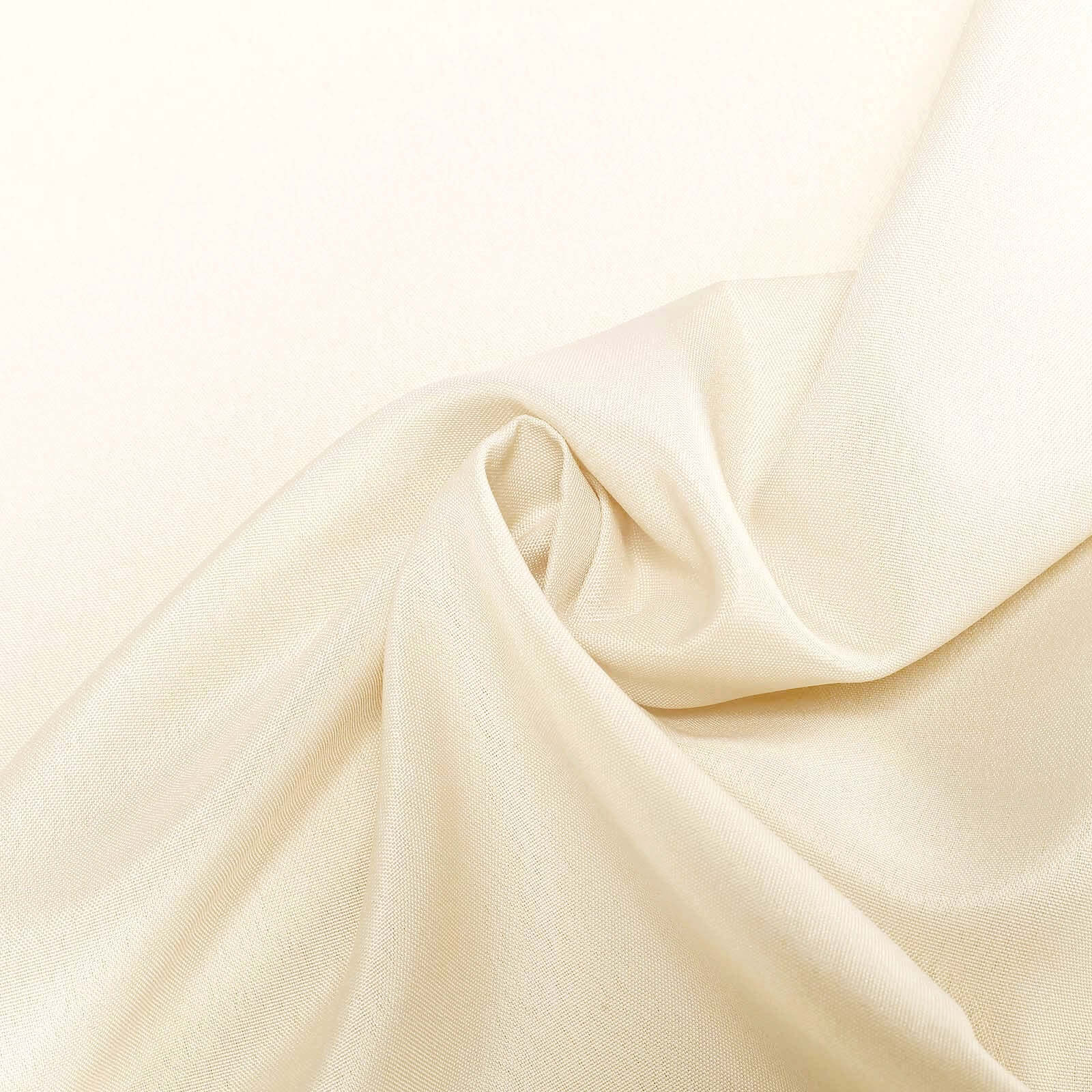 Hot Sale! 54x54 Polyester Square Beige Tablecloth - Wrinkle-Free & Durable