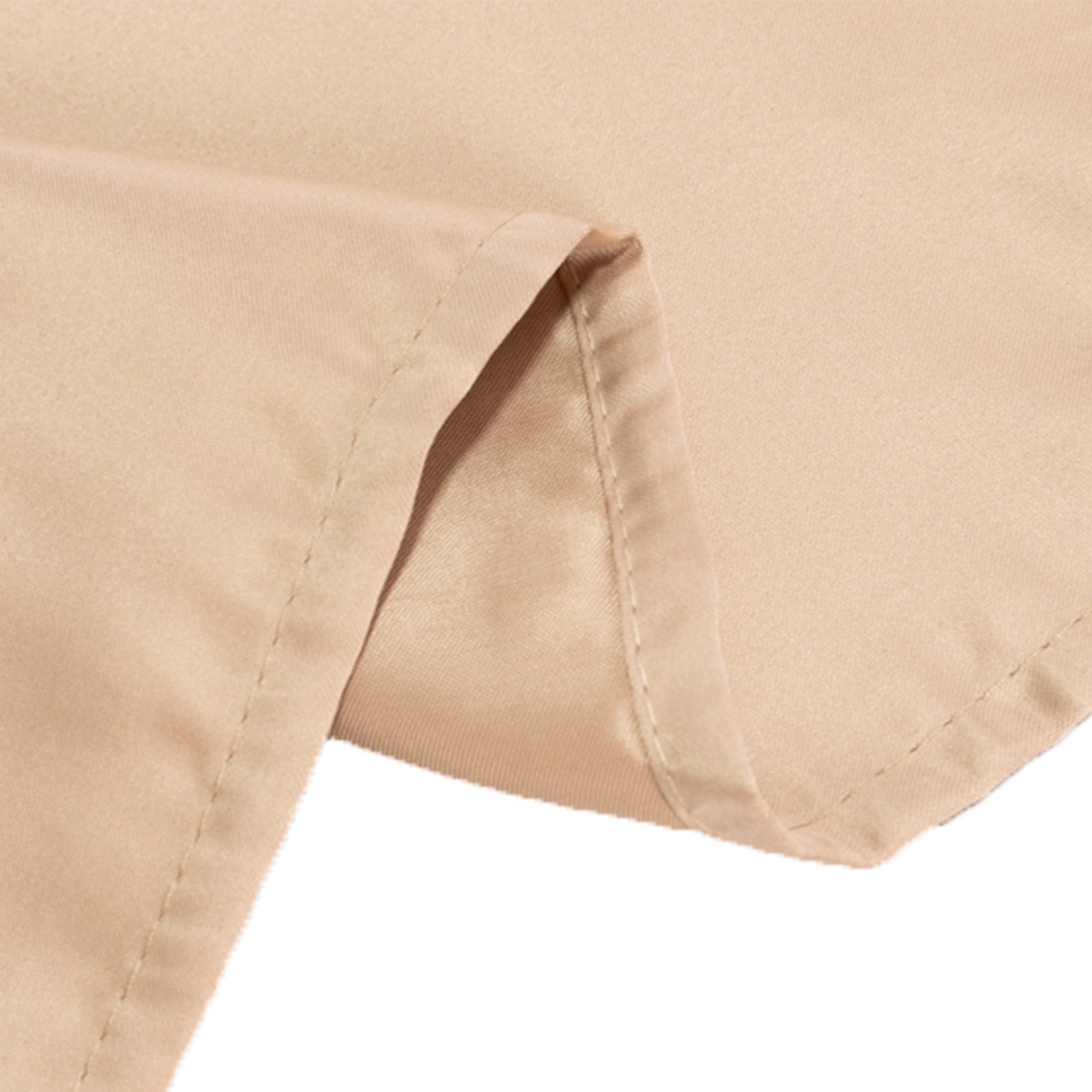 Nude Lamour Satin Rectangle Tablecloth (60x102) - Durable & Silky Soft