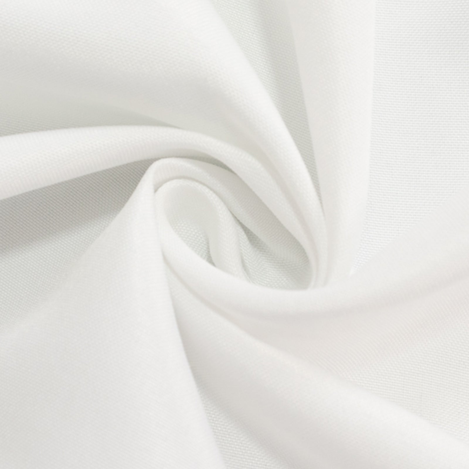 High - Quality 220GSM White Fitted 8ft Premium Polyester Rectangle Tablecloth for Events
