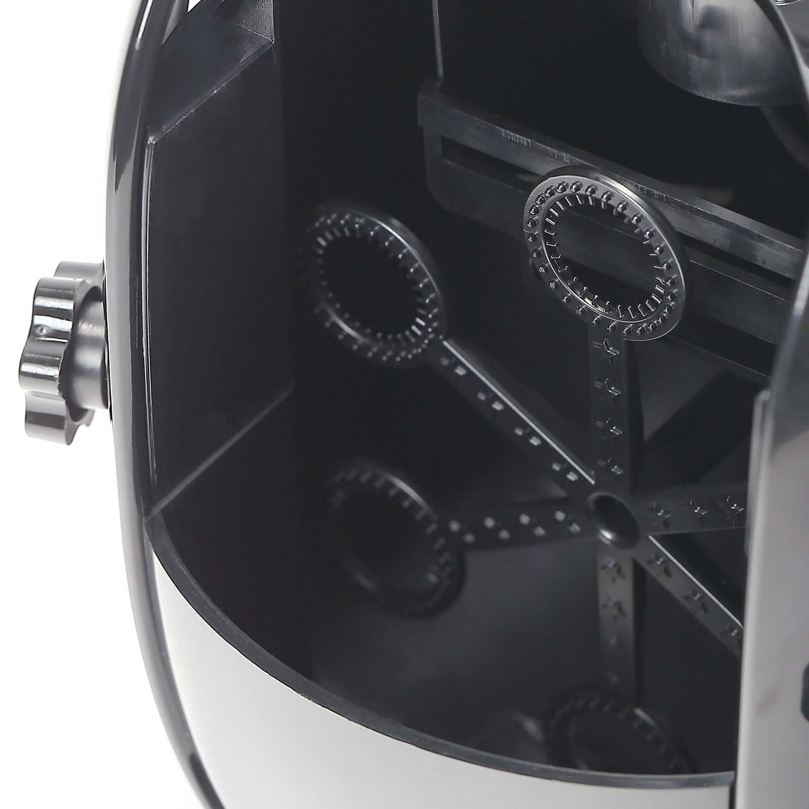 Portable Black Dual-Speed Automatic Bubble Machine, USB or Battery Powered