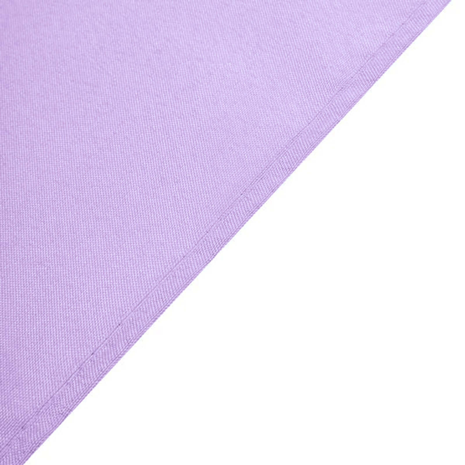 Wrinkle-Resistant & Durable 54x54 Polyester Square Tablecloth in Lavender Lilac