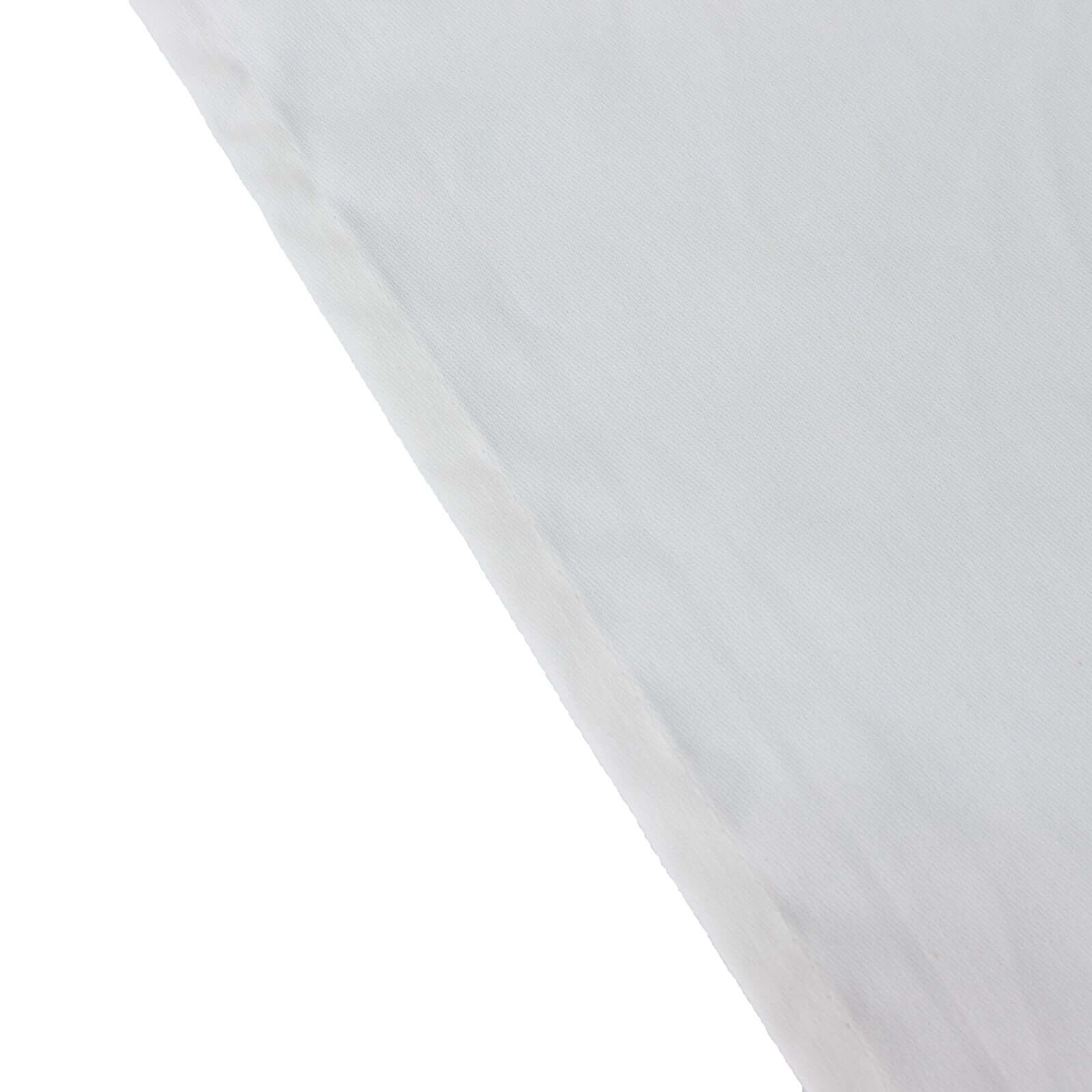 Exclusive White 100% Cotton Rectangle Tablecloth - Soft, Breathable & Elegant