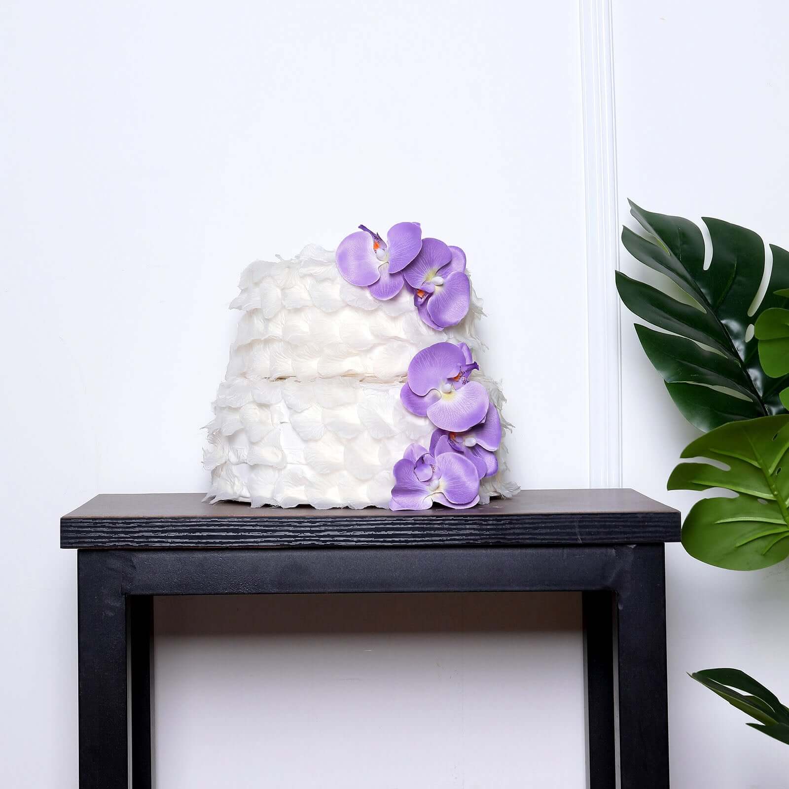 20pcs Silk Artificial Lavender Orchids Flower Heads - Ideal for DIY Floral Decorations