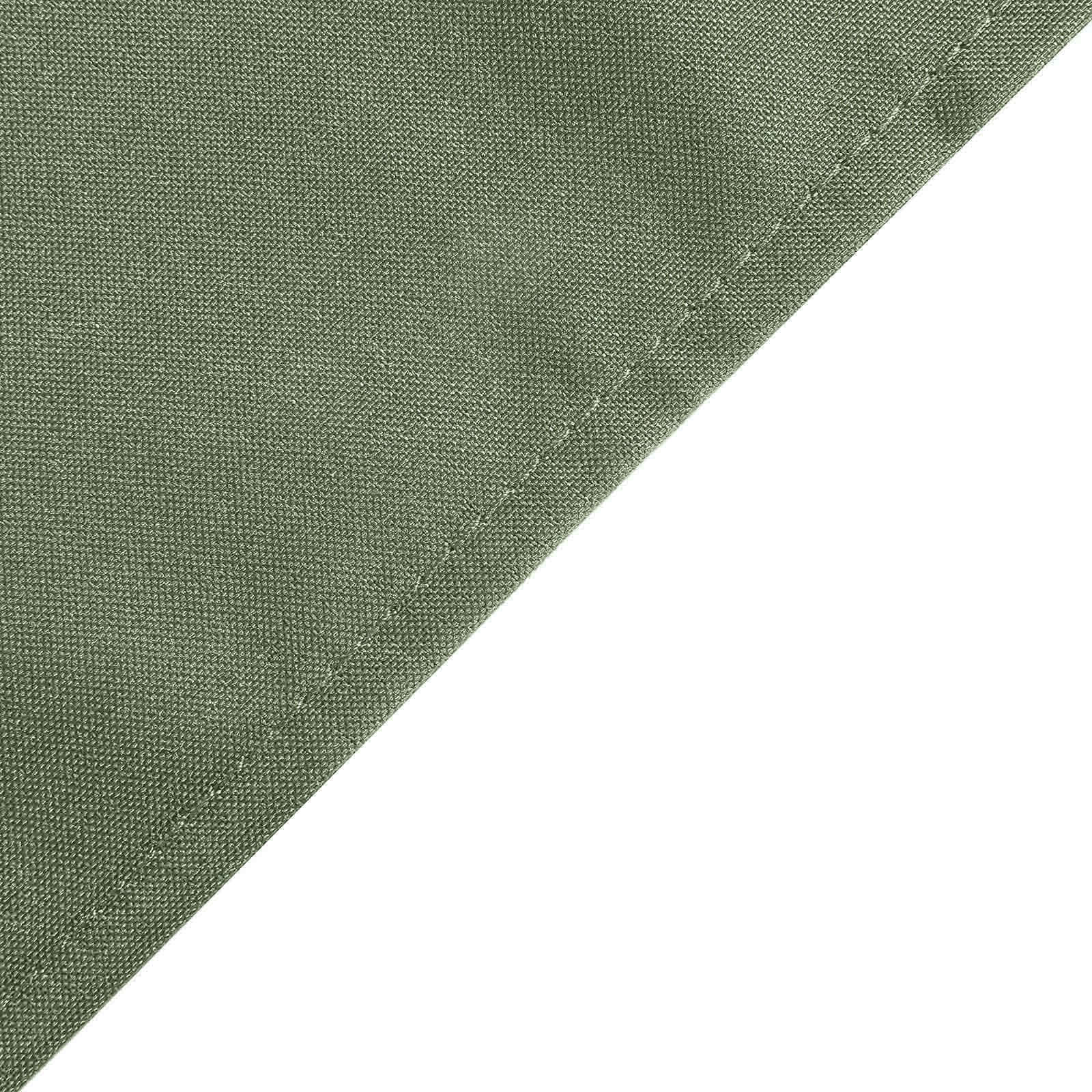 Hot Sale! Olive Green 100% Polyester Seamless Wrinkle-Resistant Rectangle Tablecloth 90x132