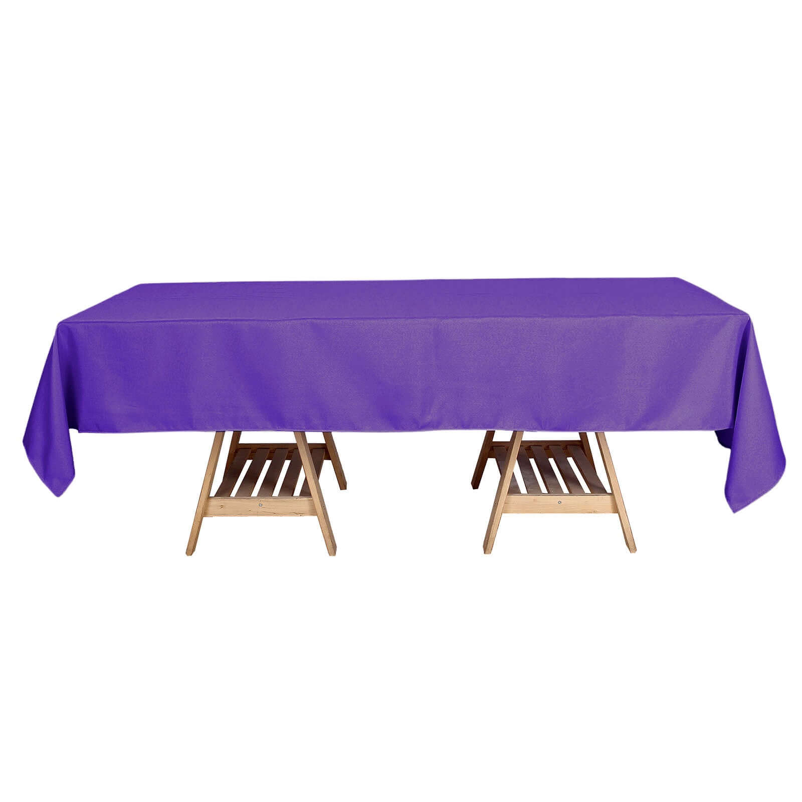 Stylish & Durable Purple Polyester 60x102 Rectangle Tablecloth