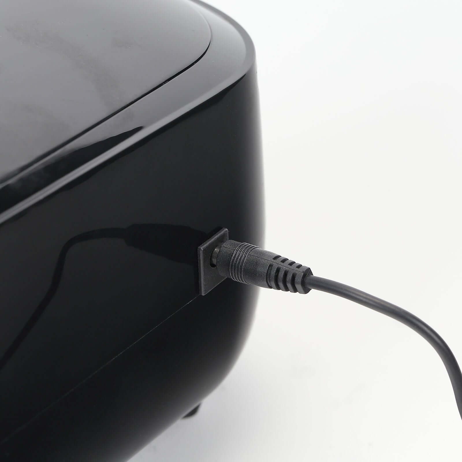 Portable Black Dual-Speed Automatic Bubble Machine, USB or Battery Powered