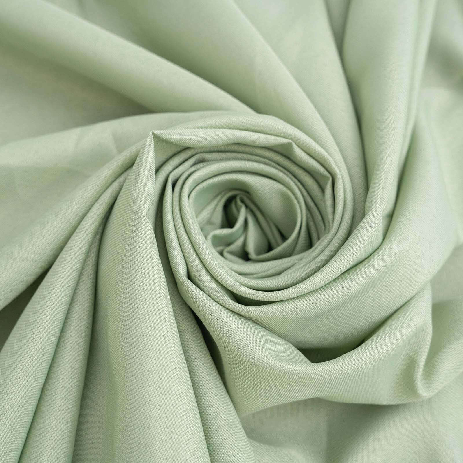 Wrinkle-Resistant & Durable Sage Green 70x70 Polyester Square Table Overlay - Ideal for Various Events