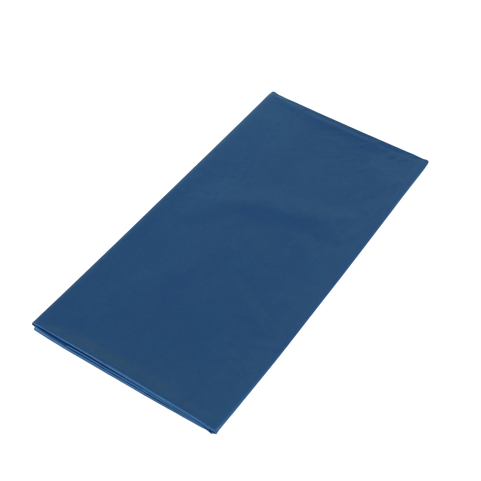Special Offer! 5-Pack Durable Navy Blue Plastic Round Table Covers, 84