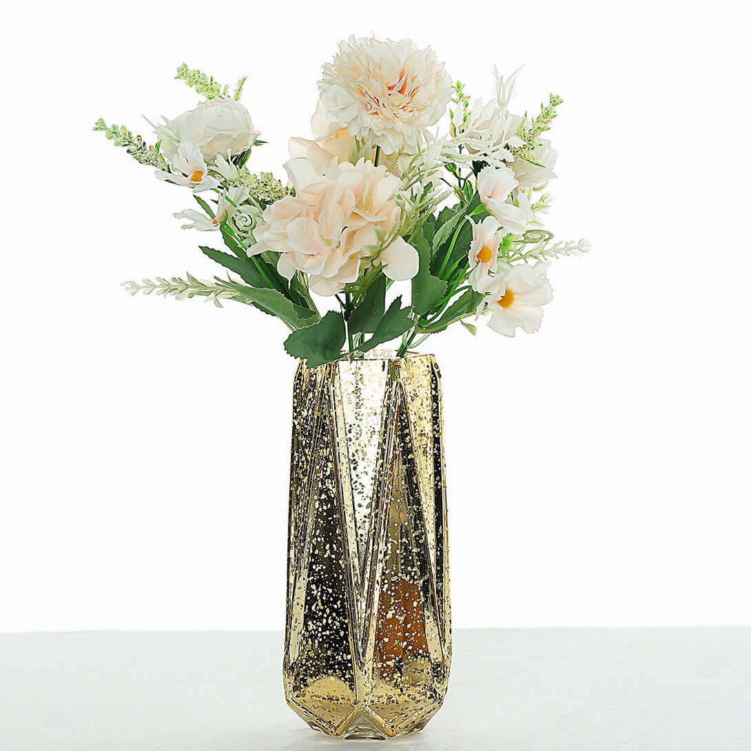 2 Bouquets of Blush Artificial Silk Peony Flower Arrangement - Perfect Decor!