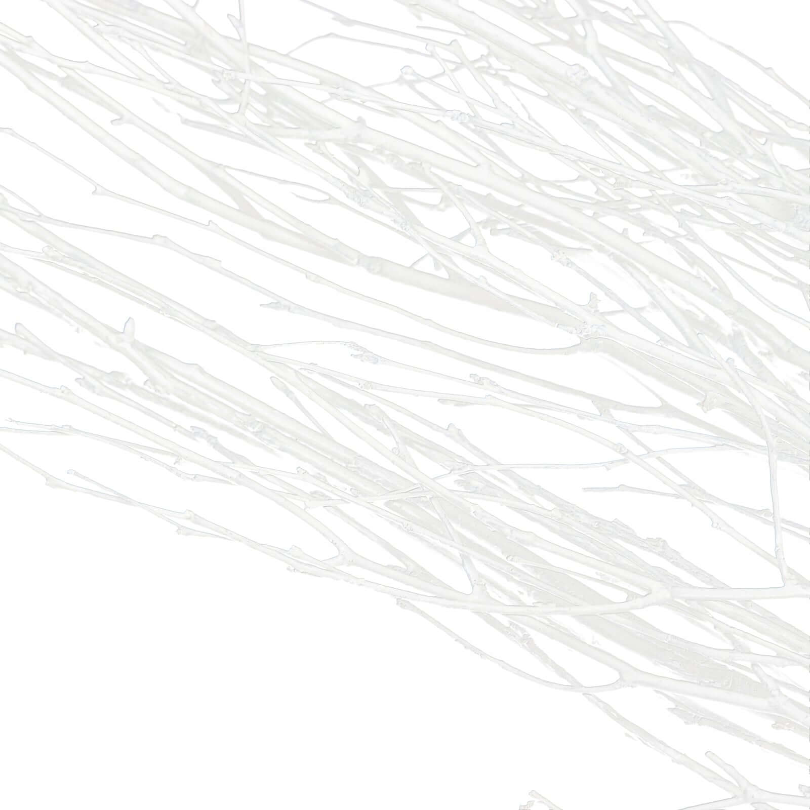 6-Pack 46" White Natural Birch Branches - Ideal for Wedding & Home Decor