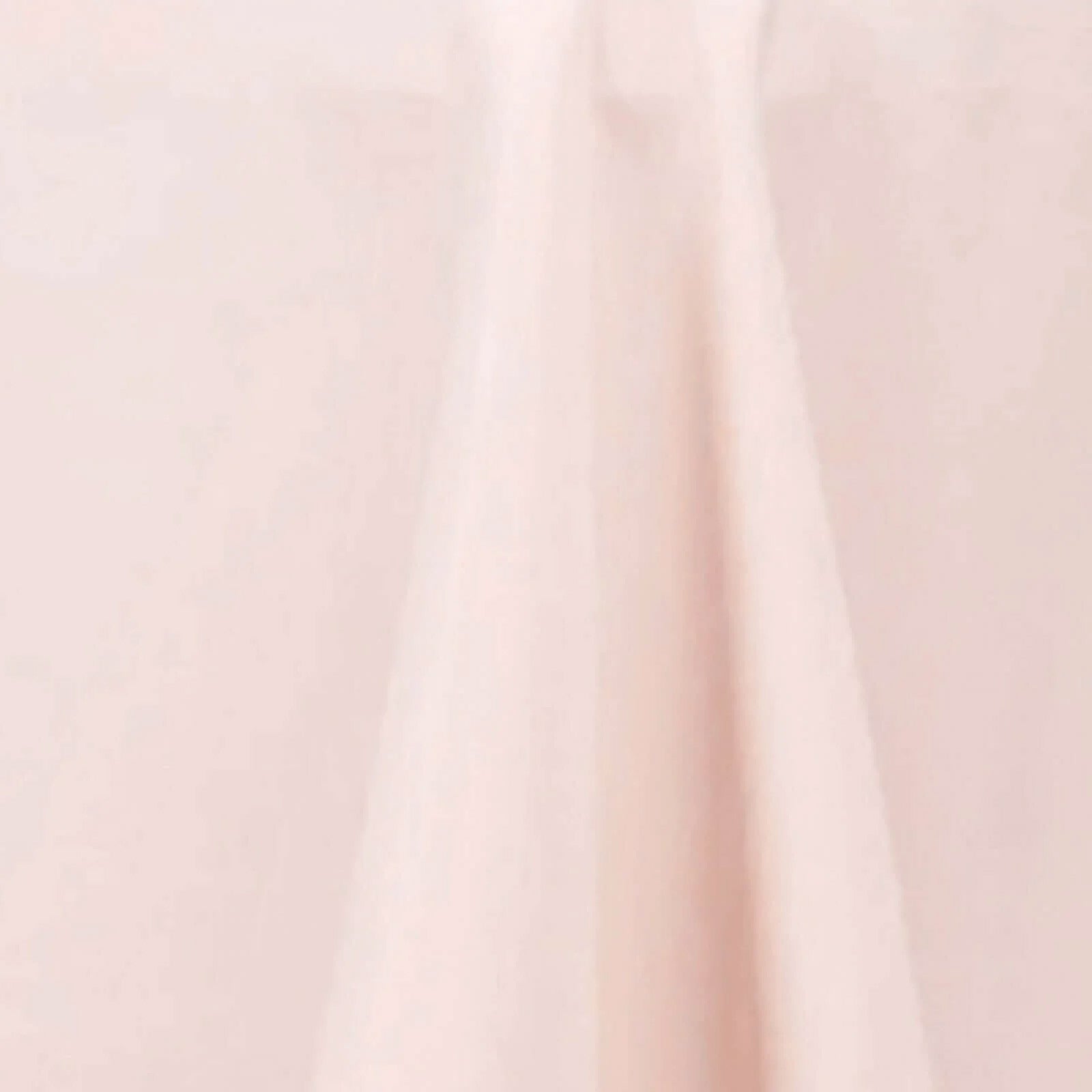 Hot! Seamless 220GSM Wrinkle-Resistant Blush Premium Polyester 132 Round Tablecloth
