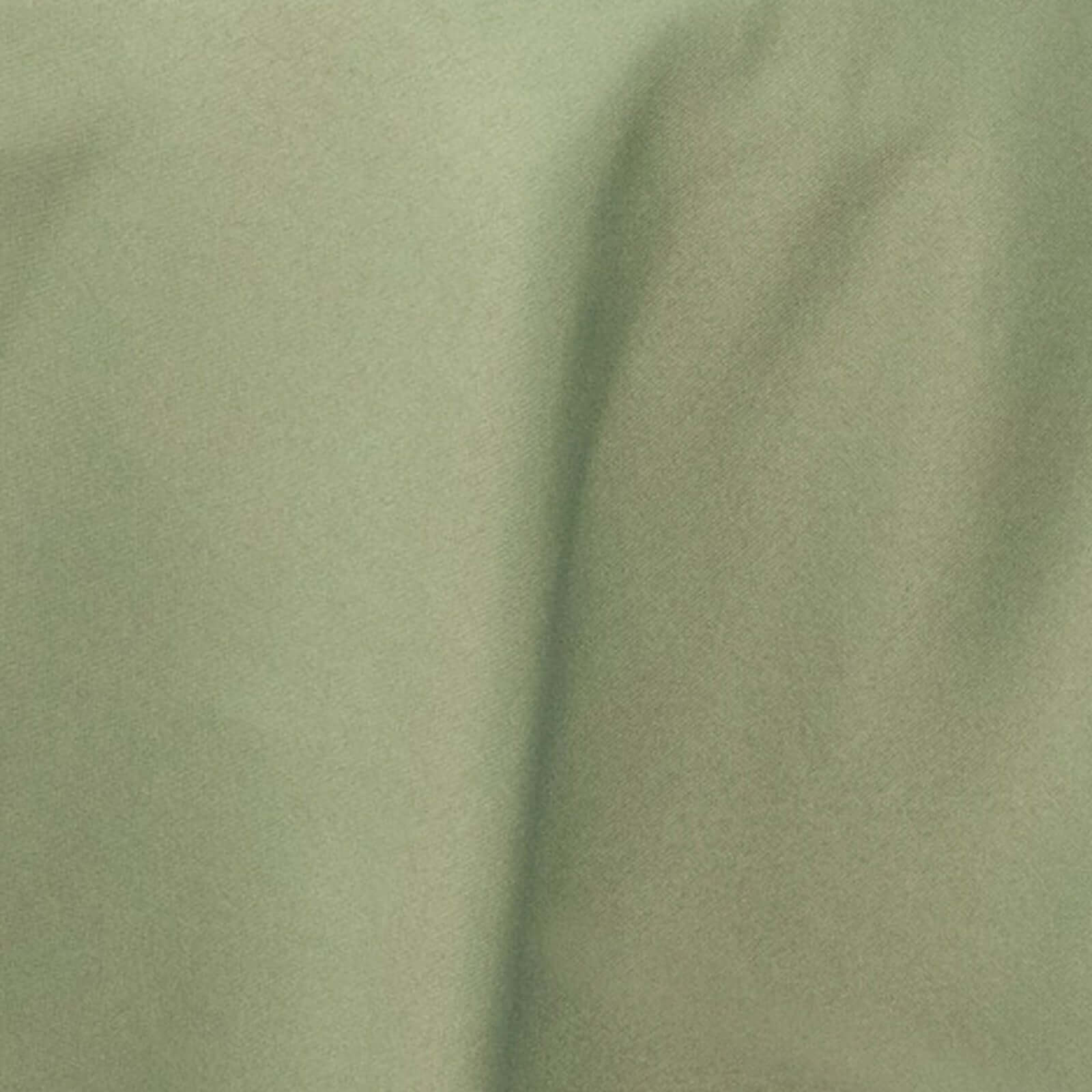90-Inch Dusty Sage Green Premium Polyester Round Tablecloth - Stain & Wrinkle Resistant, 220GSM