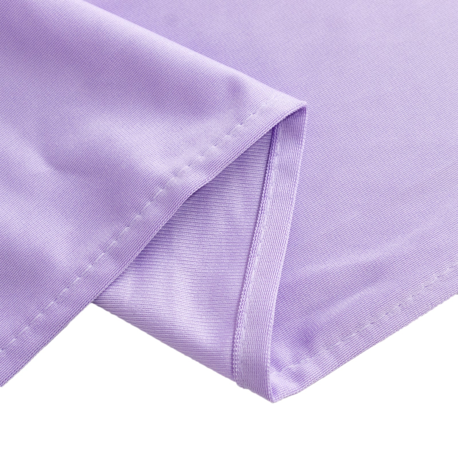 Exclusive Premium Scuba Rectangle Tablecloth - Lavender Lilac, Wrinkle-Free & Stain-Resistant