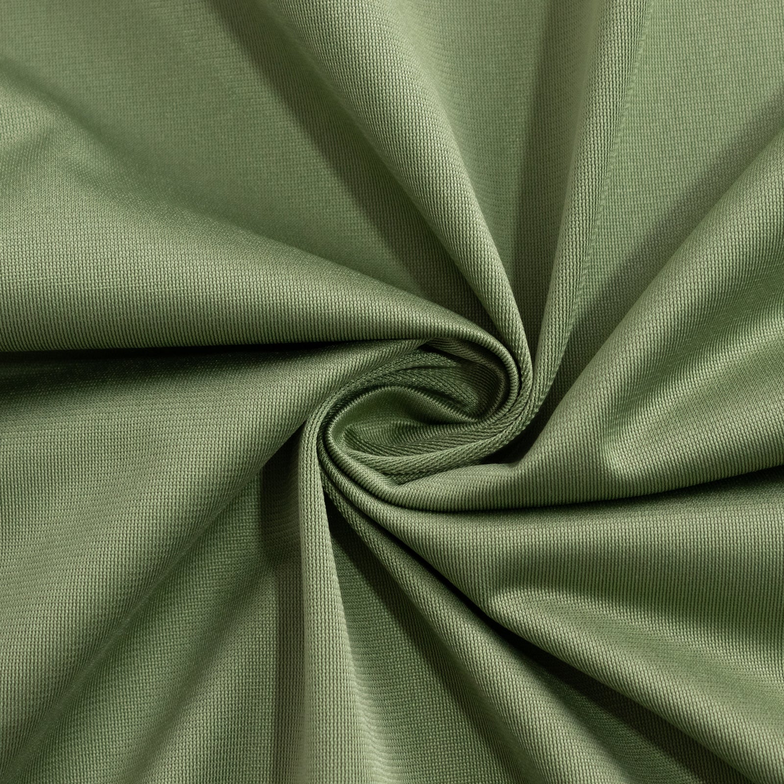 Premium 70' Round Scuba Tablecloth in Dusty Sage Green - Stain & Wrinkle Free