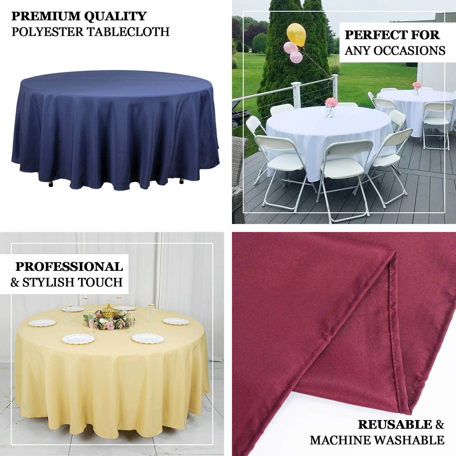 Hot Sale! Wrinkle-Resistant 220GSM Red Premium Polyester 108
