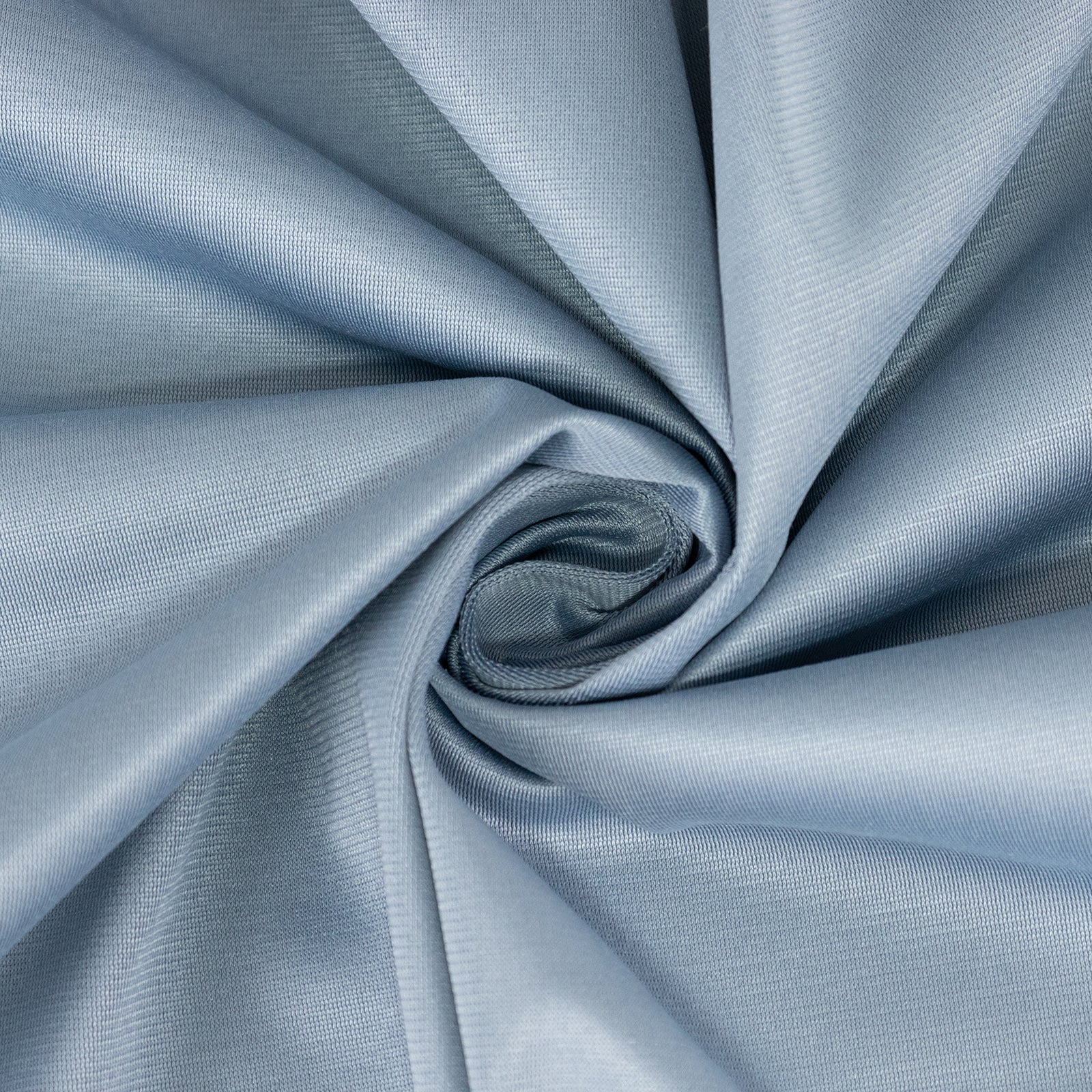 Hot Deal! Wrinkle-Free & Stain-Resistant Premium Scuba 108-Inch Round Dusty Blue Tablecloth