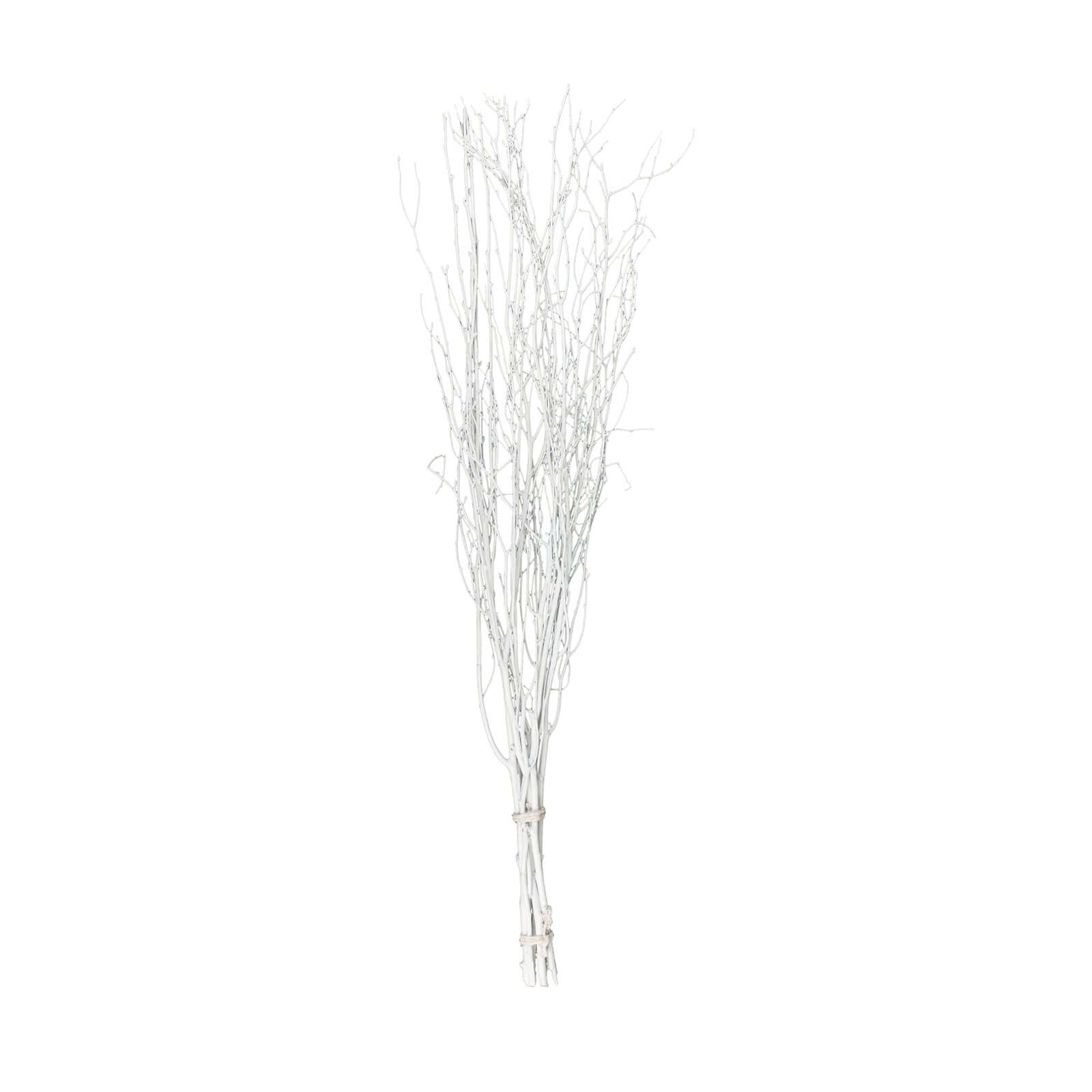 6-Pack 46" White Natural Birch Branches - Ideal for Wedding & Home Decor