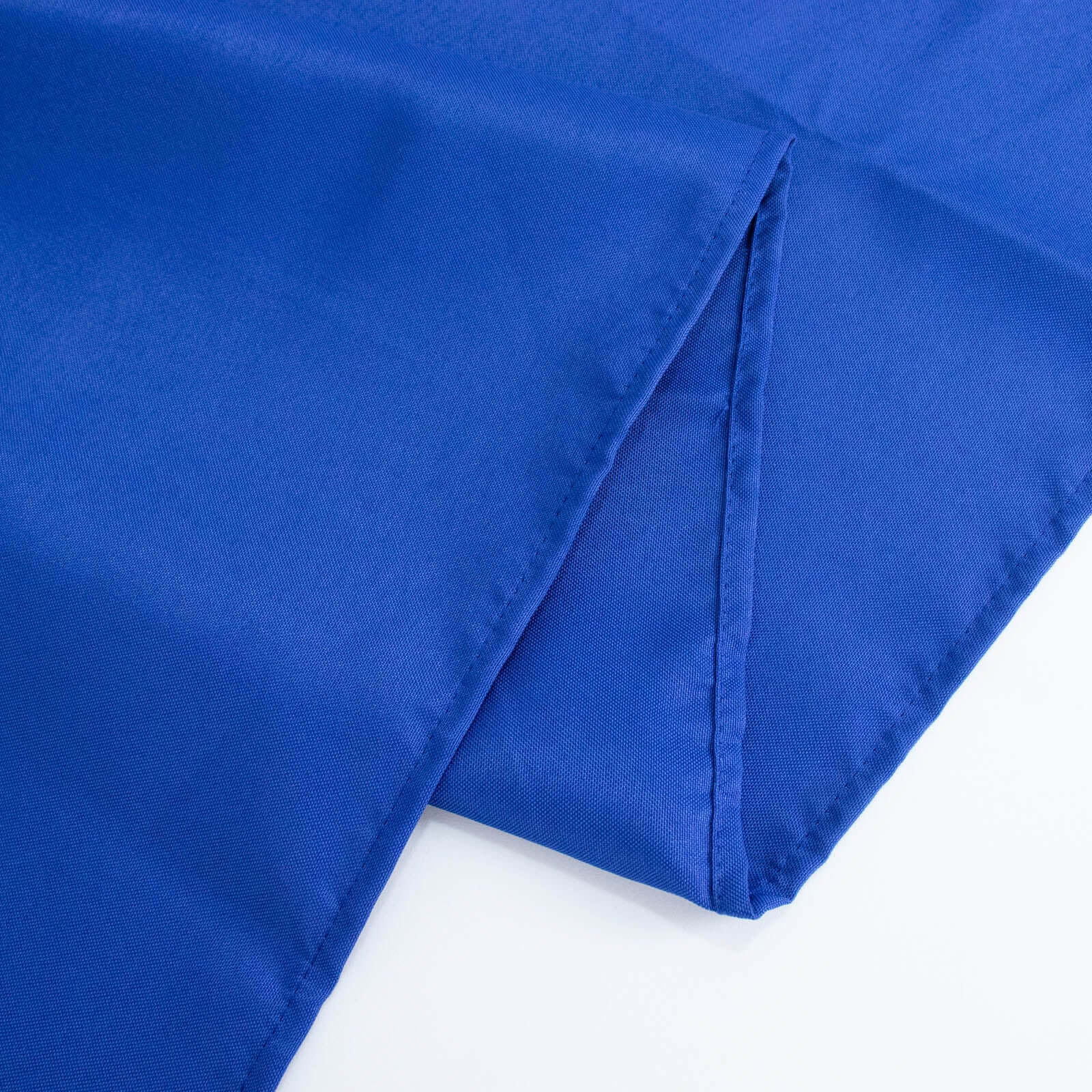 Hot Sale! Seamless 220GSM Stain-Resistant Royal Blue Premium Polyester Rectangle Tablecloth 90x156