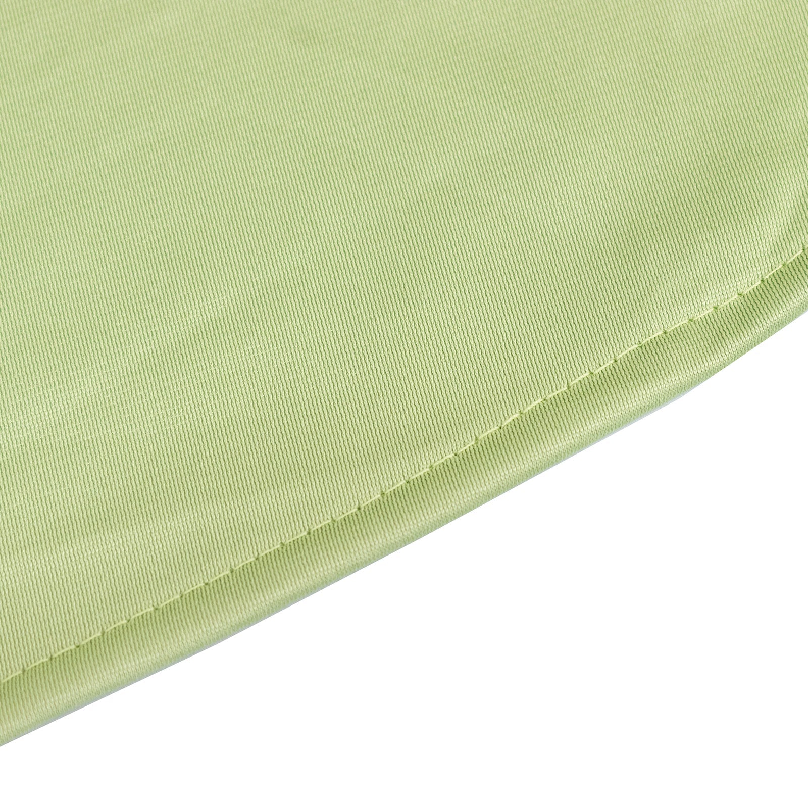 Sage Green 108' Premium Scuba Round Tablecloth - Stain & Wrinkle Resistant