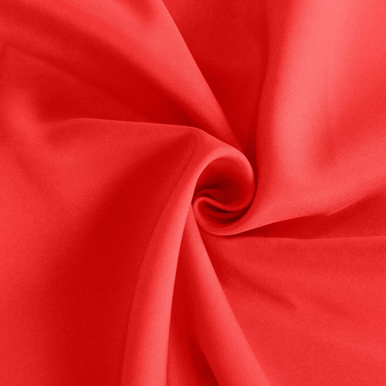 Red Premium 220GSM Polyester Square Tablecloth 54x54 - Stain & Wrinkle Resistant