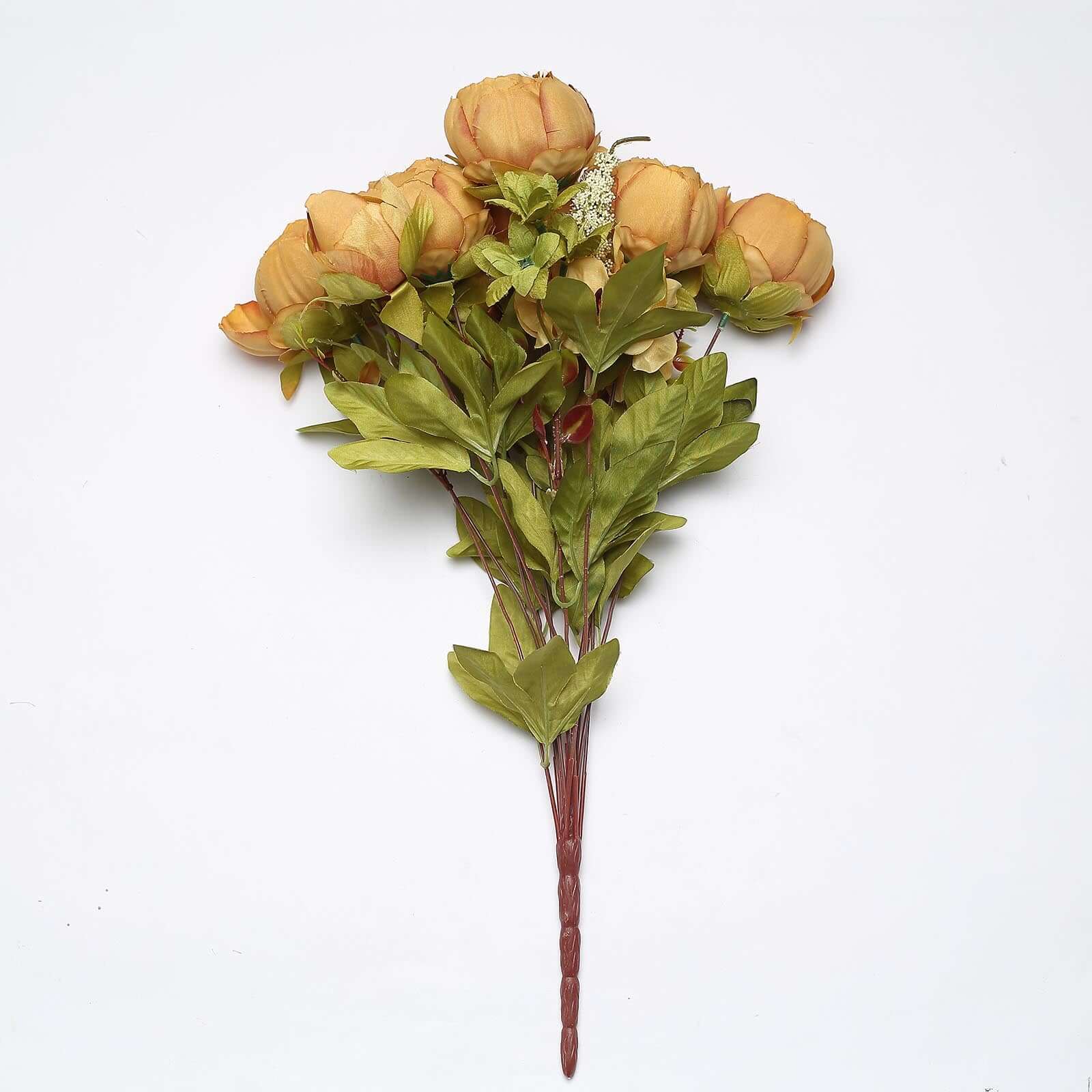 Hot Deal! 2 Pack 19" Gold Artificial Peony Flower Wedding Bouquets