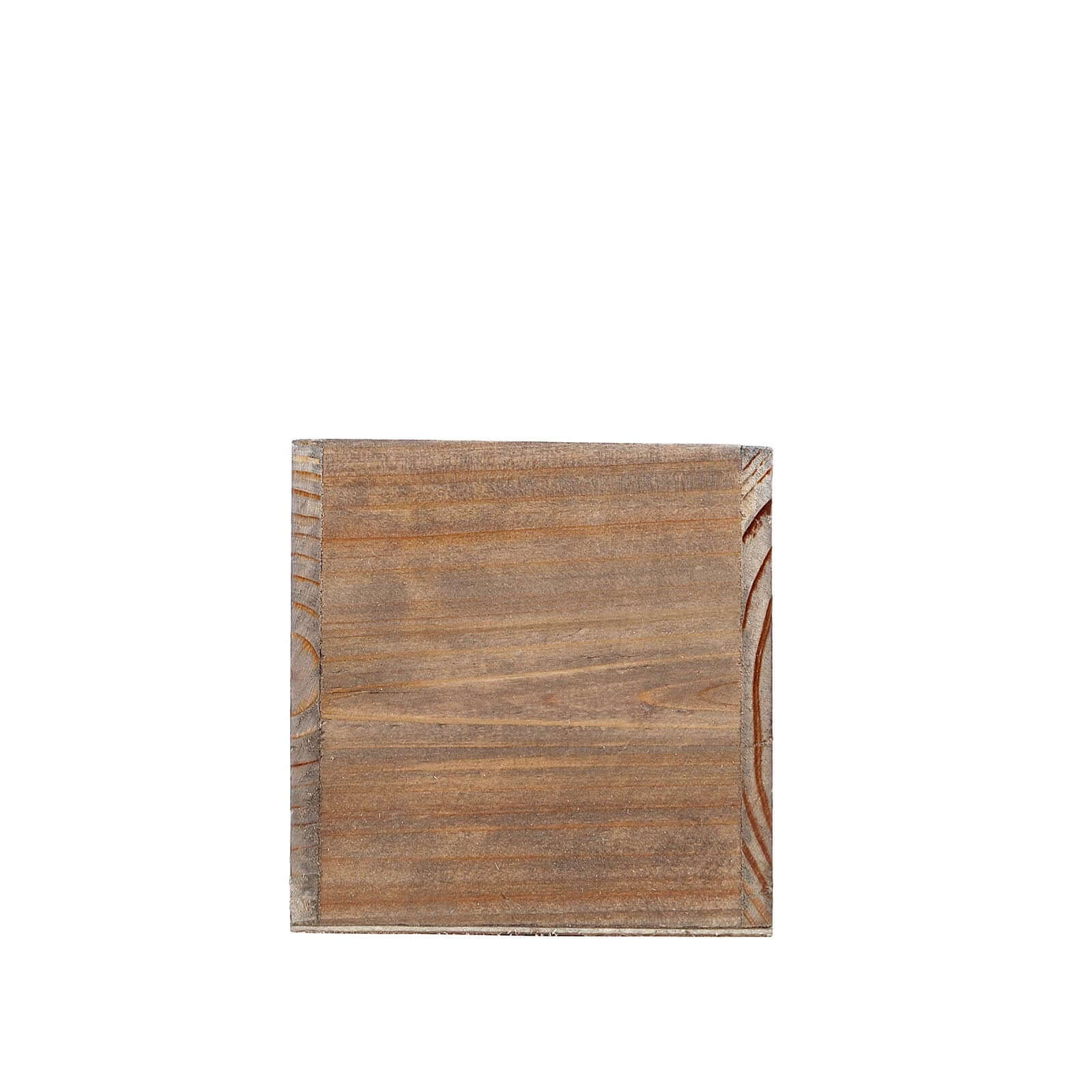 Exclusive 2-Pack Set of 5ft Natural Square Wood Planter Boxes with Removable Plastic Liners