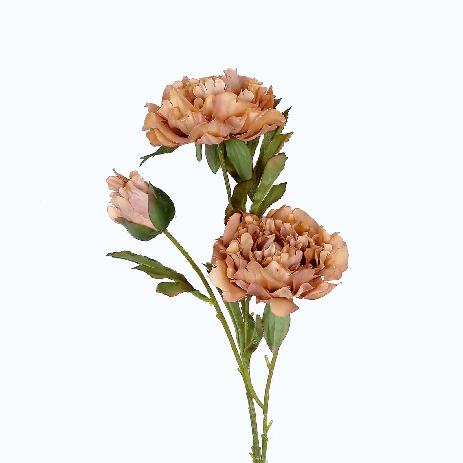 2 Pieces of 29-Inch Tall Dusty Rose Artificial Silk Peony Flower Bouquets