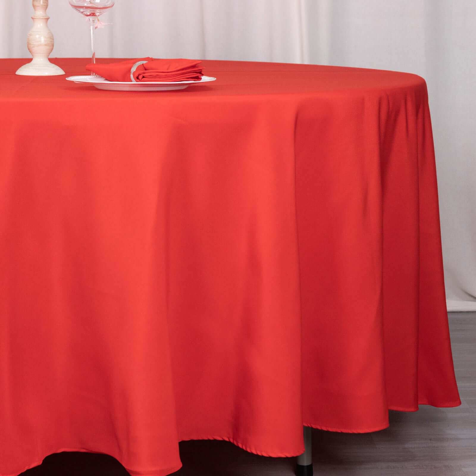 Hot Sale! Wrinkle-Resistant 220GSM Red Premium Polyester 108