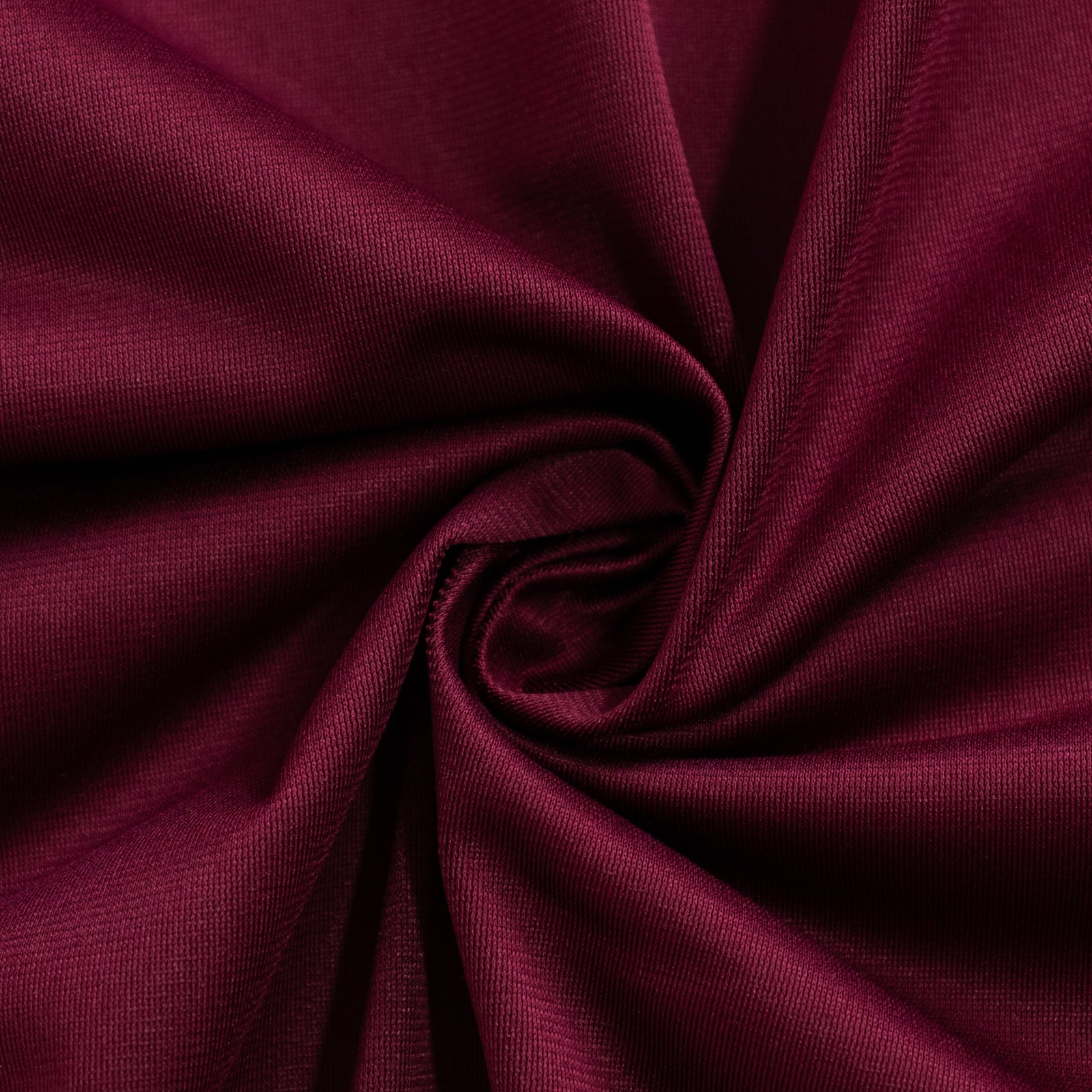Hot Sale! Premium 70' Round Burgundy Scuba Tablecloth - Wrinkle & Stain Resistant