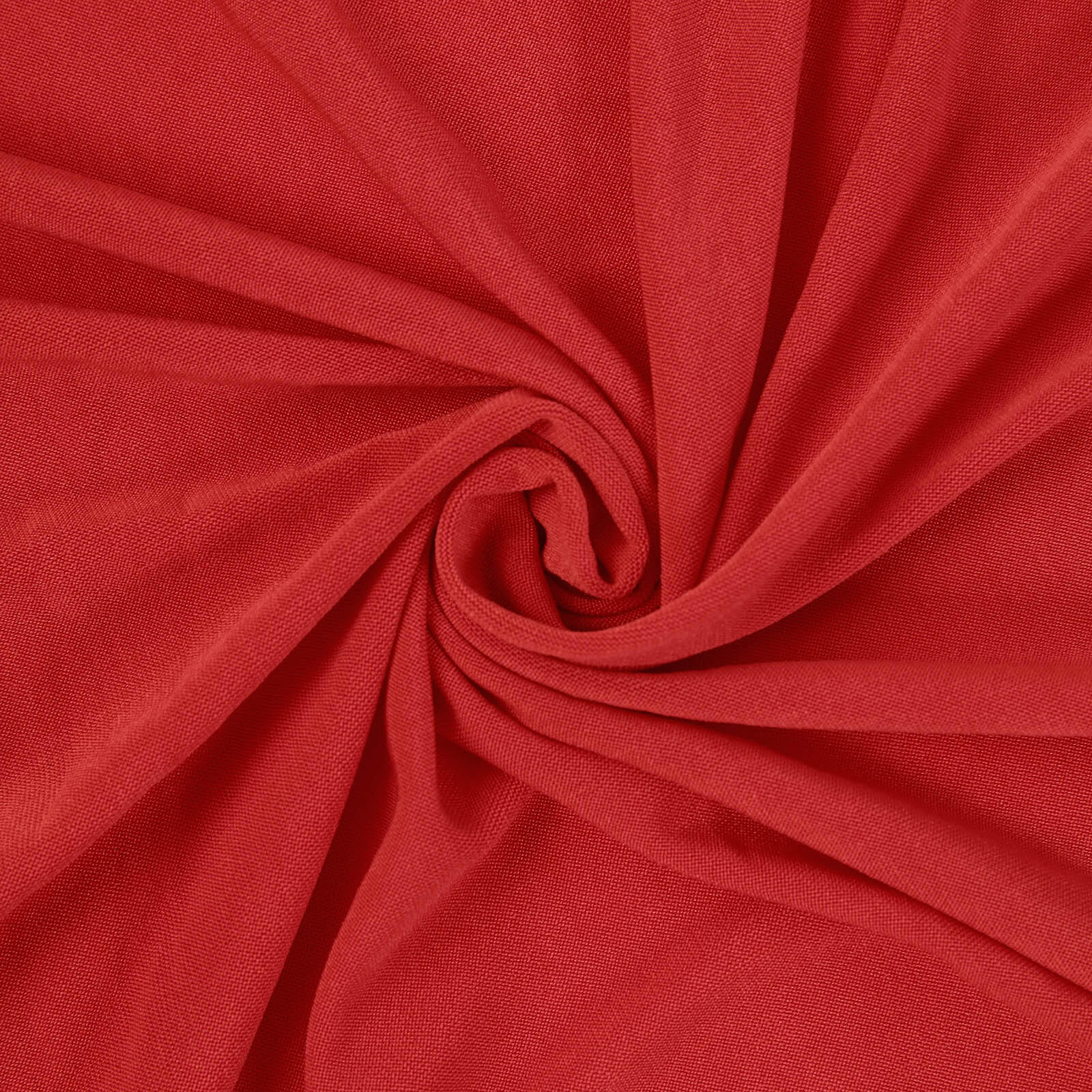Hot Deal! Red Heavy Duty Spandex Wavy Cocktail Table Cover