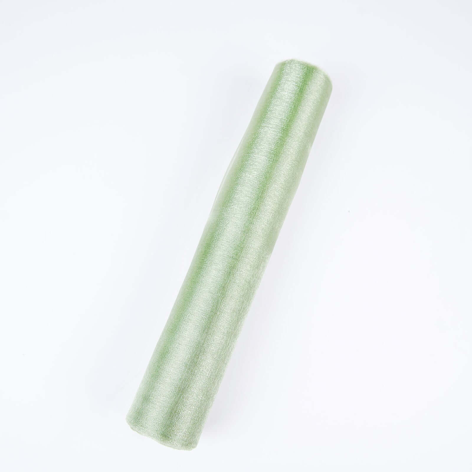 12-Foot Wide, 10-Yard Long Sage Green Sheer Chiffon Fabric Bolt for DIY Drapery - High Quality!