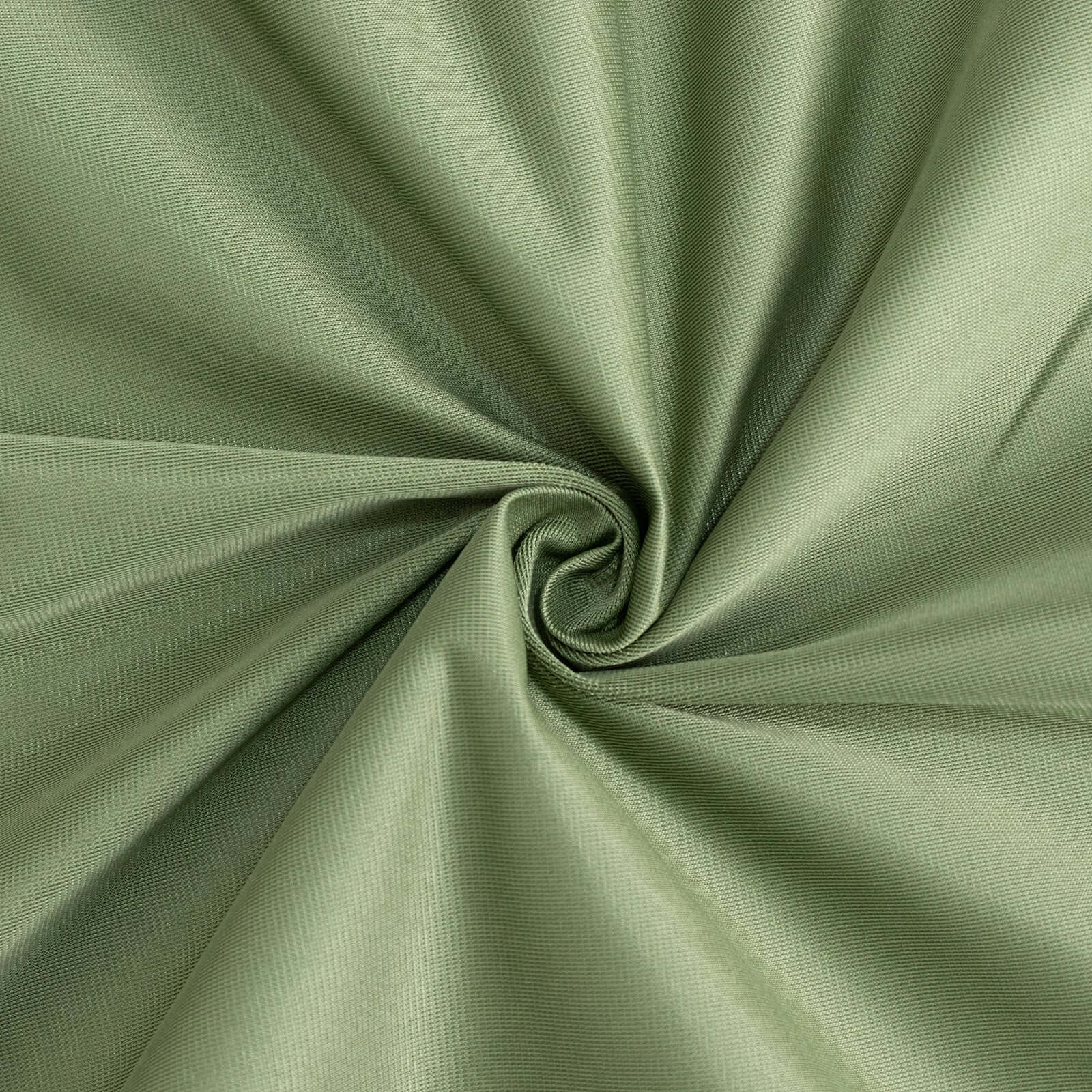 Exclusive Premium 120' Round Scuba Tablecloth in Dusty Sage Green - Wrinkle & Stain Free