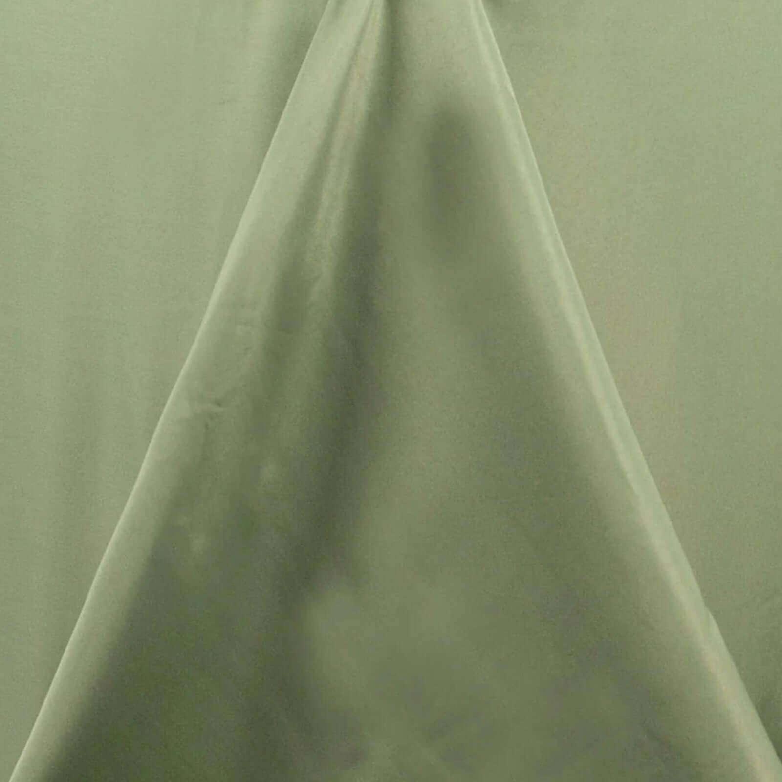 Hot! Seamless 220GSM Stain-Resistant Premium Polyester Dusty Sage Green Rectangle Tablecloth 90x156