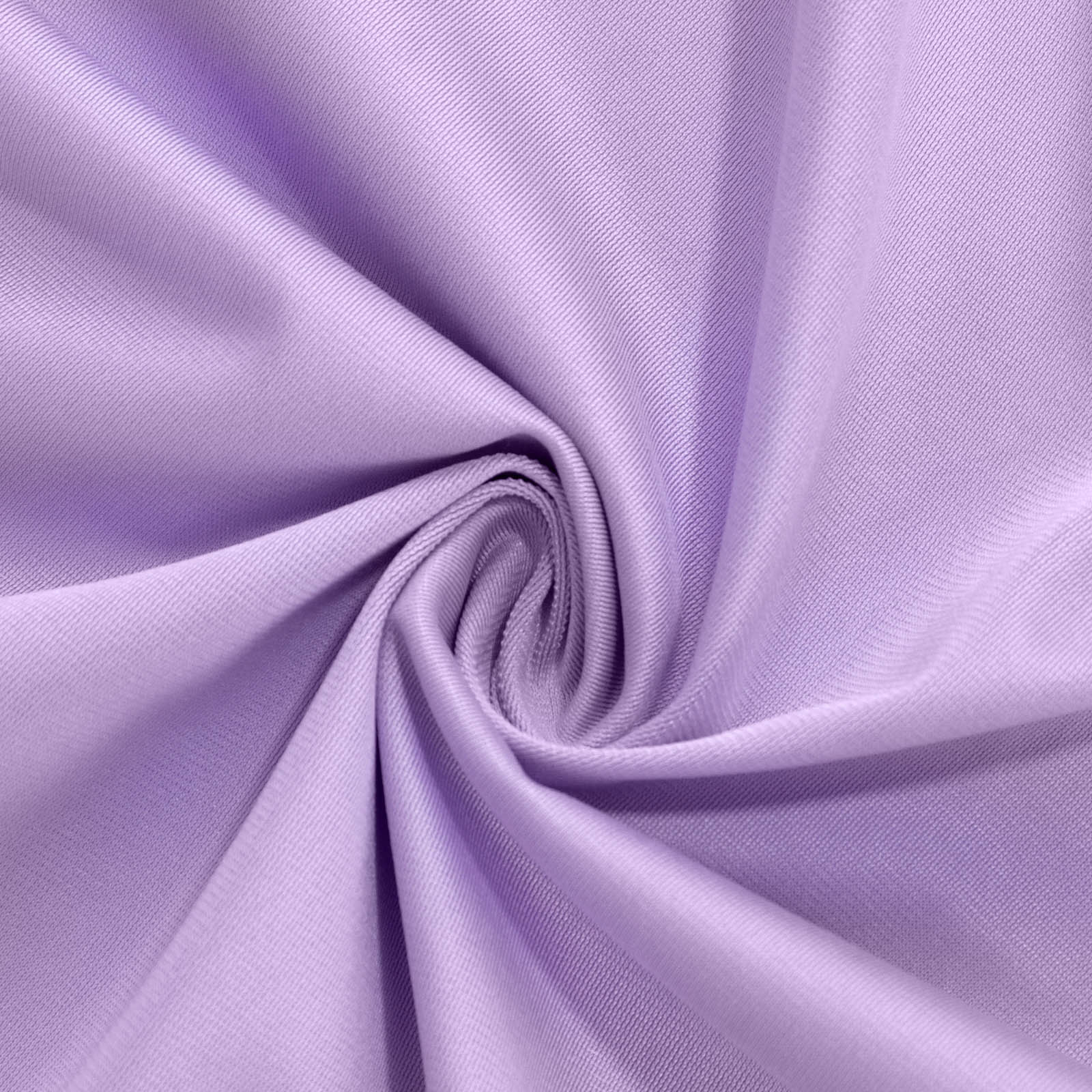 Lavender 90' Round Wrinkle-Free & Stain-Resistant Premium Scuba Tablecloth