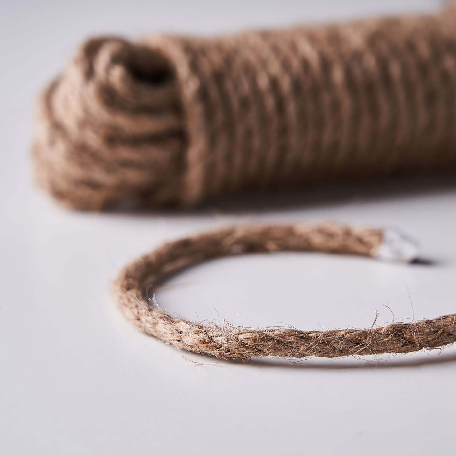 33-Foot 8mm All-Natural Jute Rope for DIY Crafts and Decor