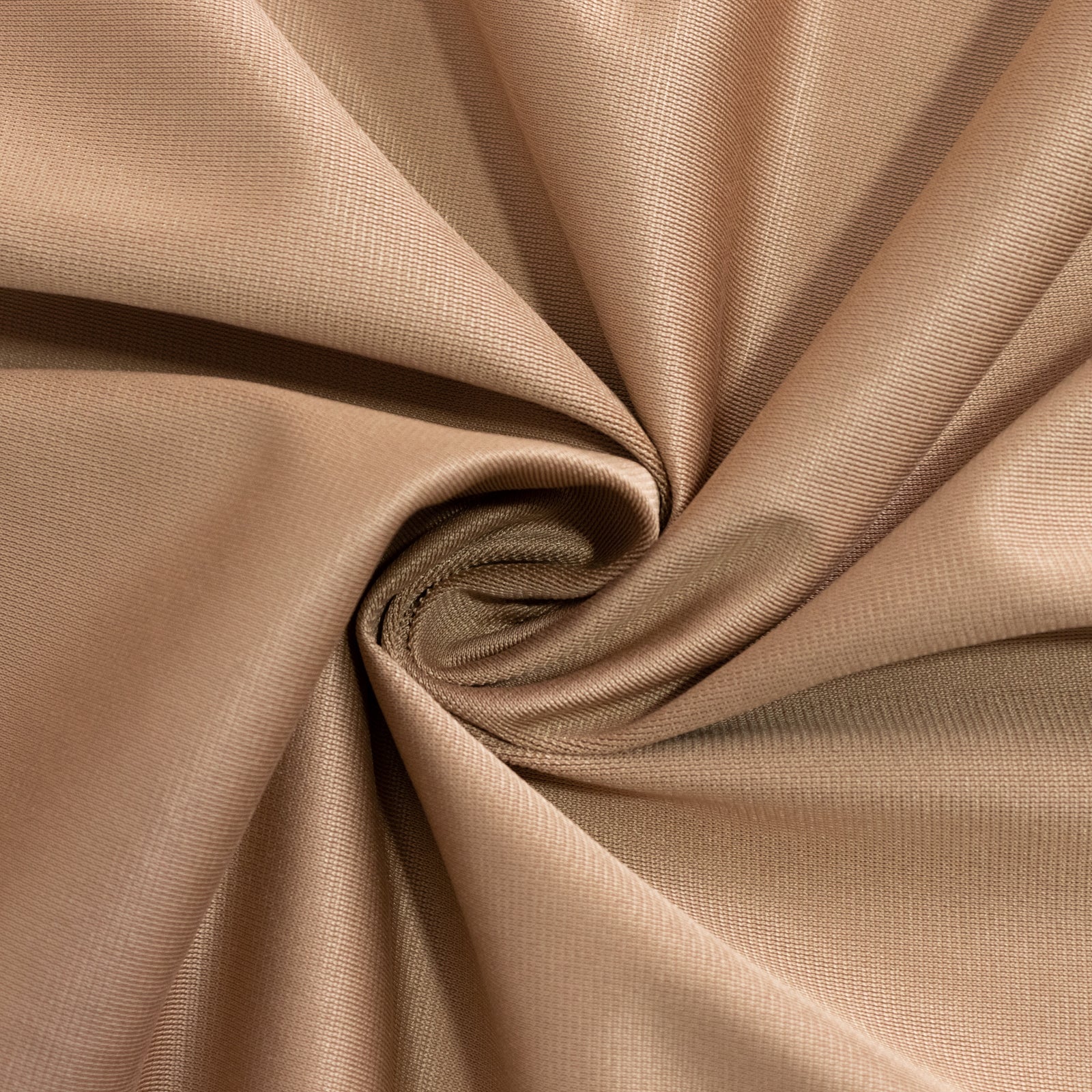 Nude 70-Inch Round Premium Scuba Tablecloth - Stain & Wrinkle Resistant