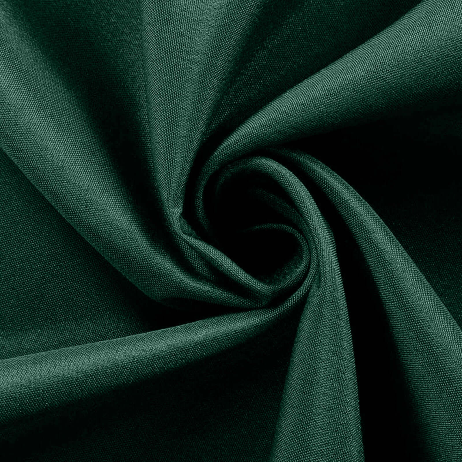 Get Your Durable & Wrinkle-Resistant 90x90 Polyester Square Tablecloth in Hunter Emerald Green