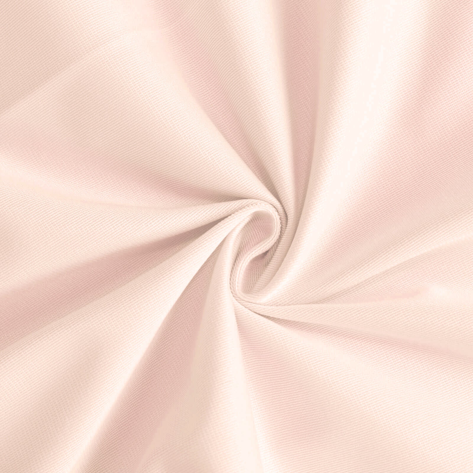 Premium Wrinkle-Free & Stain-Resistant Scuba Round 120 Tablecloth in Blush Color