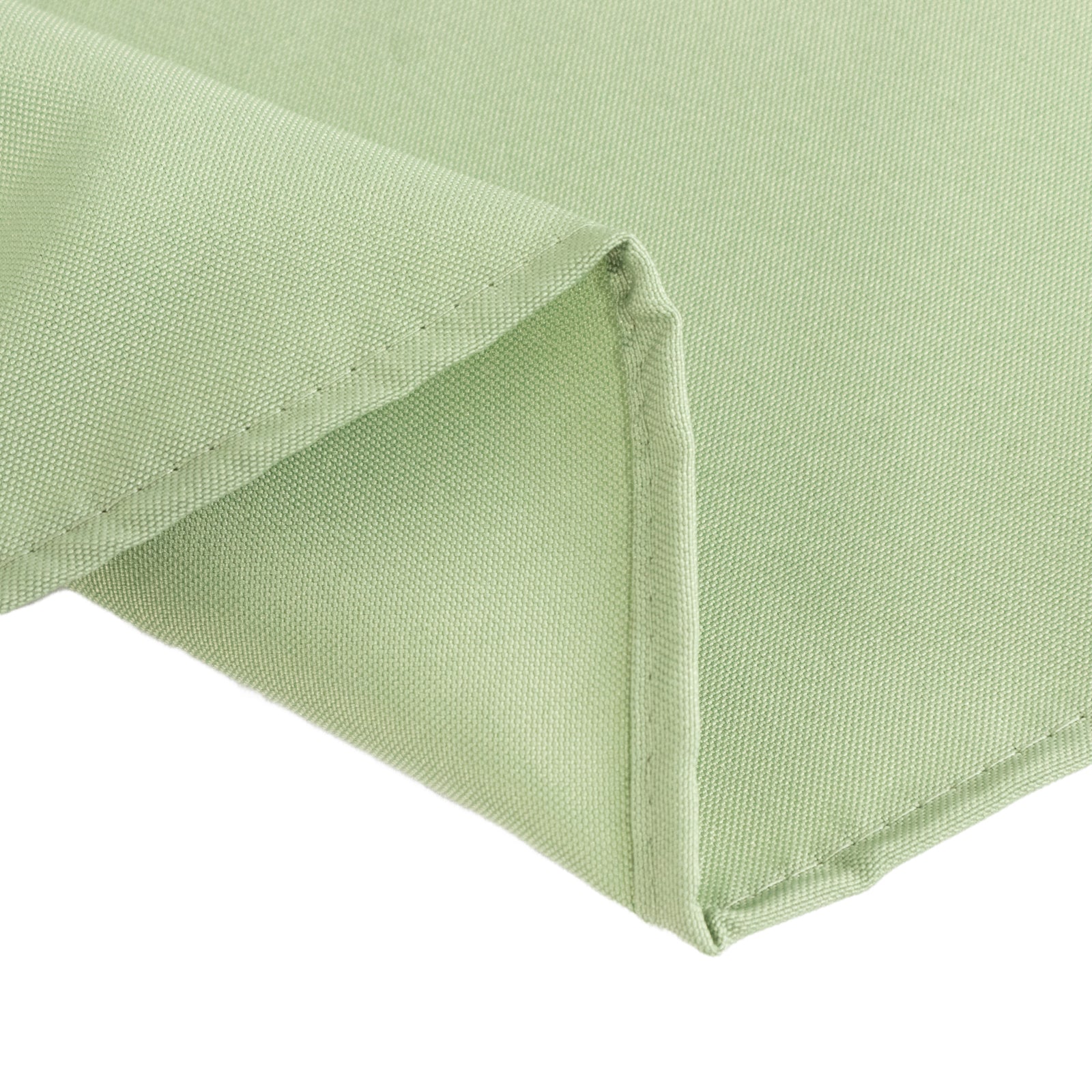 Hot Deal! 54x54 Sage Green Premium Polyester Square Tablecloth - Stain & Wrinkle Resistant 220GSM
