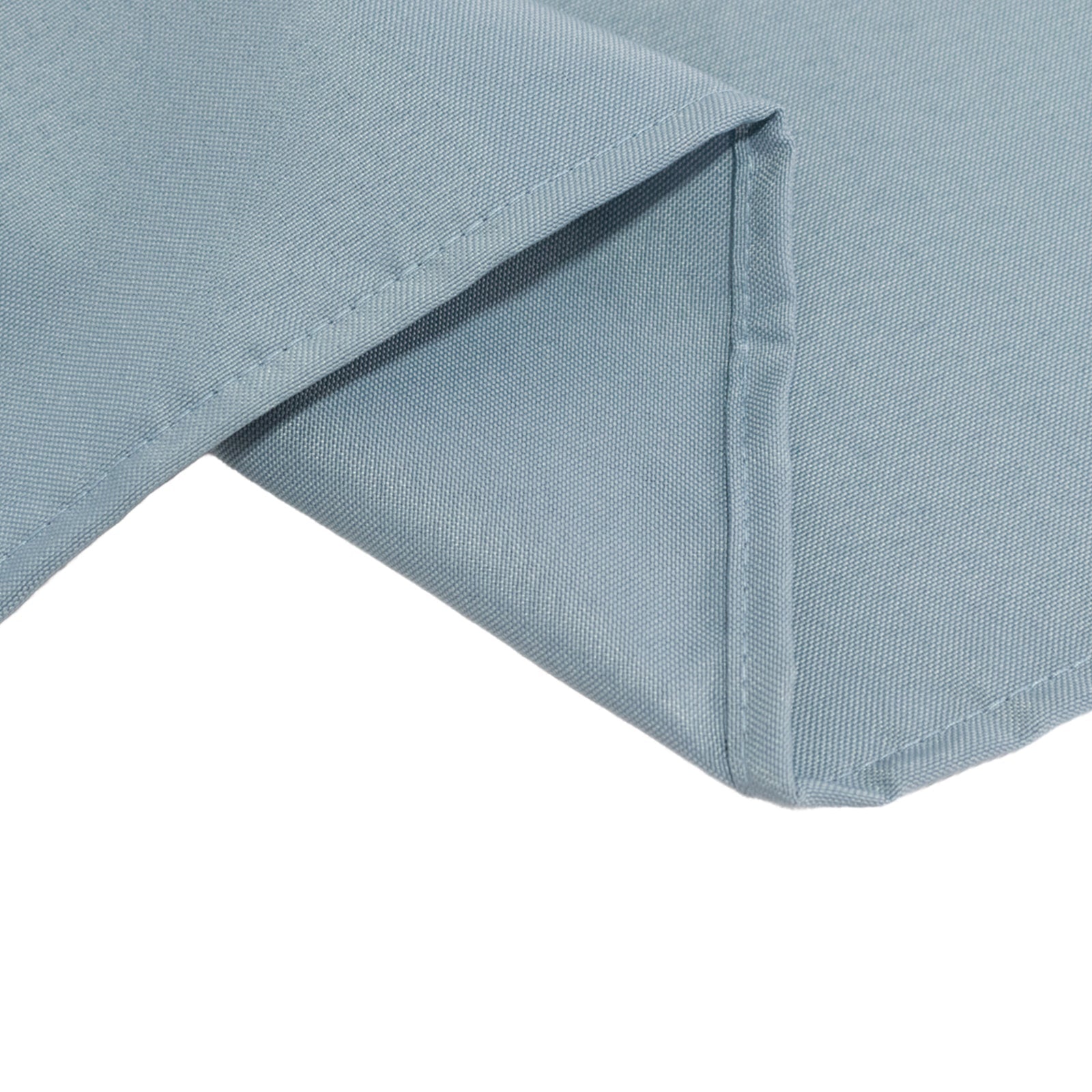 220GSM Stain & Wrinkle-Resistant Dusty Blue Premium Polyester 54x54 Square Tablecloth