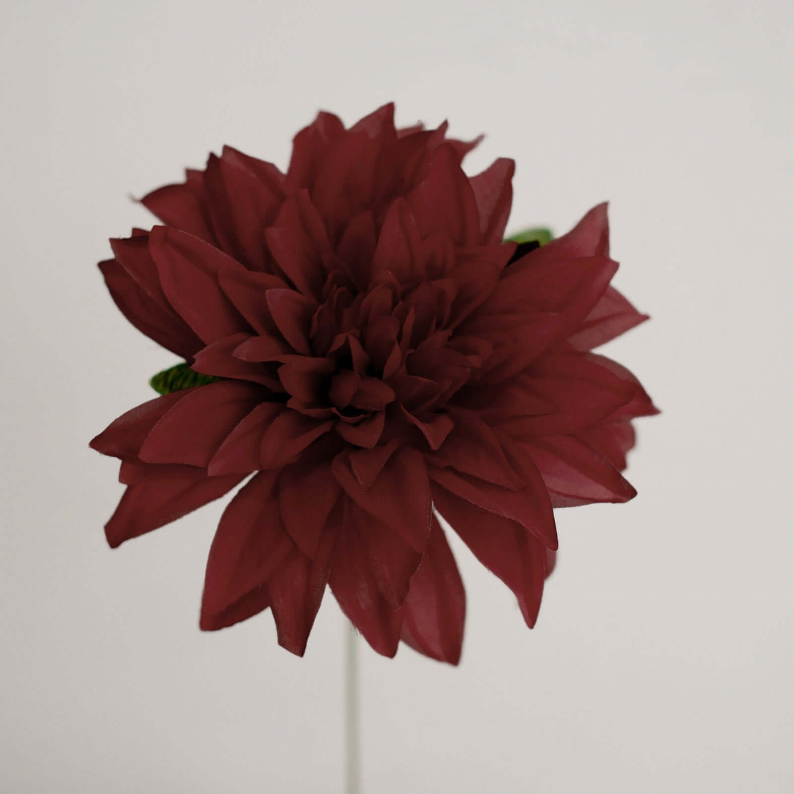 Special Offer: 2 Bouquets of Burgundy Artificial Silk Dahlia Flower Bushes