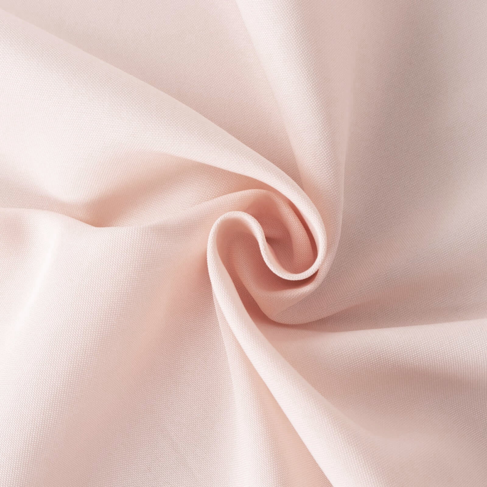 Hot! Seamless 220GSM Wrinkle-Resistant Blush Premium Polyester 132 Round Tablecloth