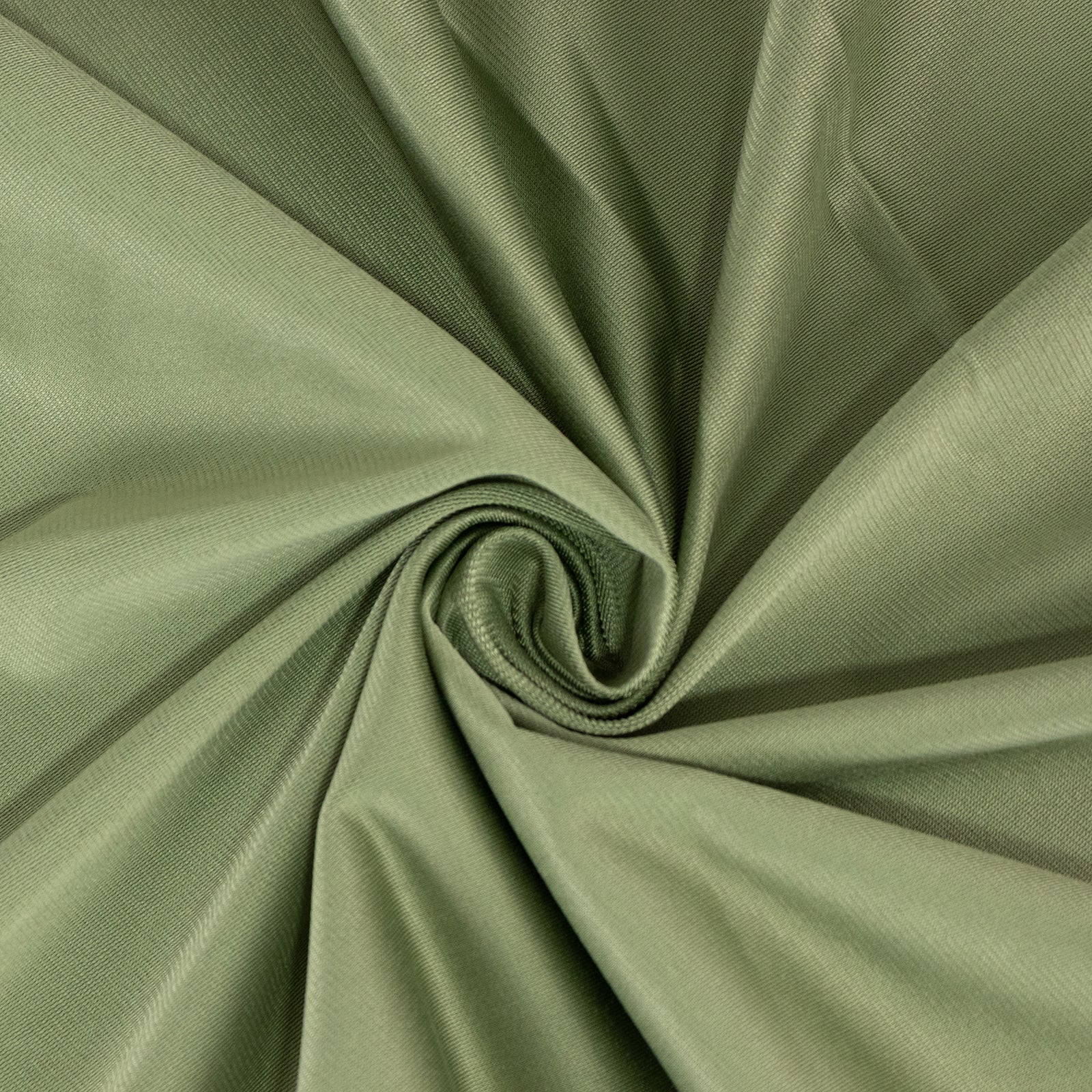 Exclusive Premium Wrinkle-Free & Stain-Resistant Scuba Round Tablecloth in Dusty Sage Green, 108"