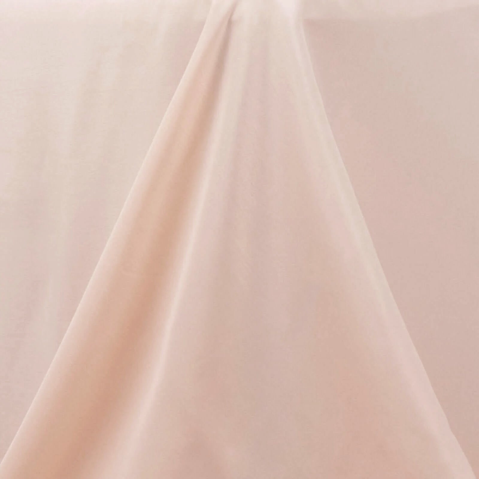 Hot Sale! Seamless 220GSM Stain-Resistant Premium Polyester Rectangle Tablecloth in Blush (90x156)