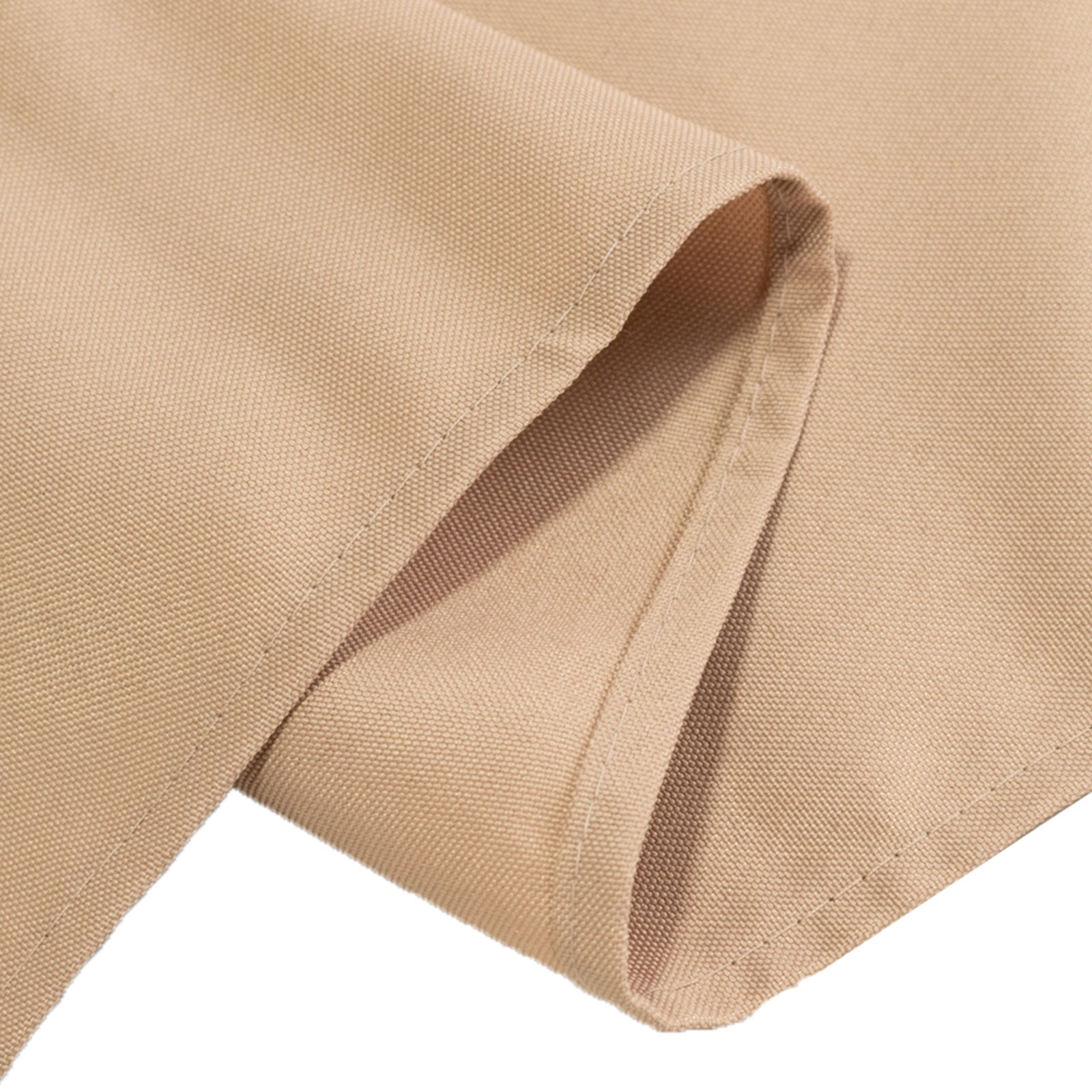 Hot Sale! Seamless 220GSM Stain-Resistant Nude Premium Polyester Rectangle Tablecloth 90x156